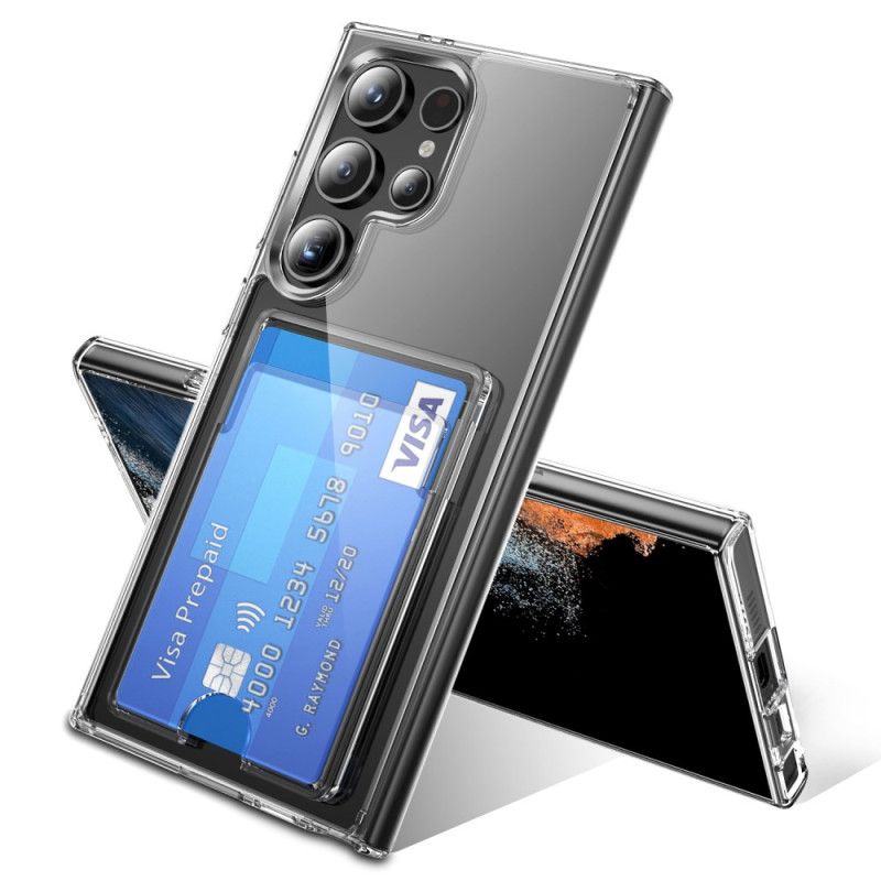 Cover Samsung Galaxy S25 Ultra 5g Klar Med Kortholder
