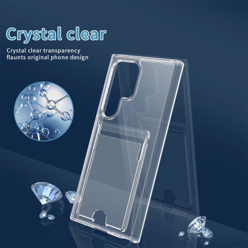 Cover Samsung Galaxy S25 Ultra 5g Klar Med Kortholder