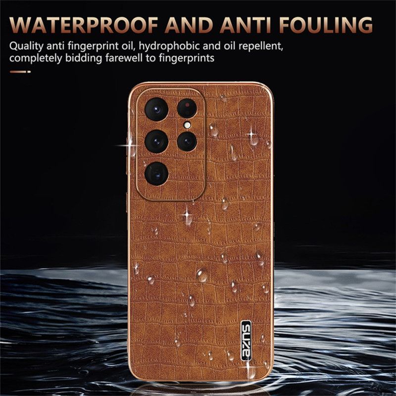 Cover Samsung Galaxy S25 Ultra 5g Krokodilleeffekt Azns