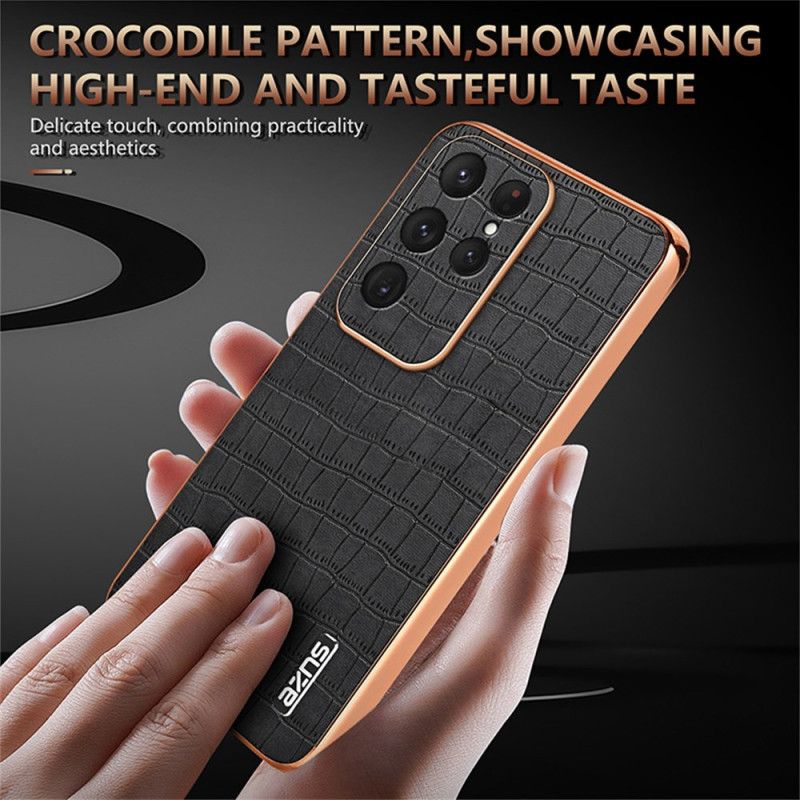 Cover Samsung Galaxy S25 Ultra 5g Krokodilleeffekt Azns