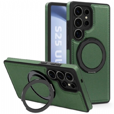 Cover Samsung Galaxy S25 Ultra 5g Magnetisk Med Roterende Stativ