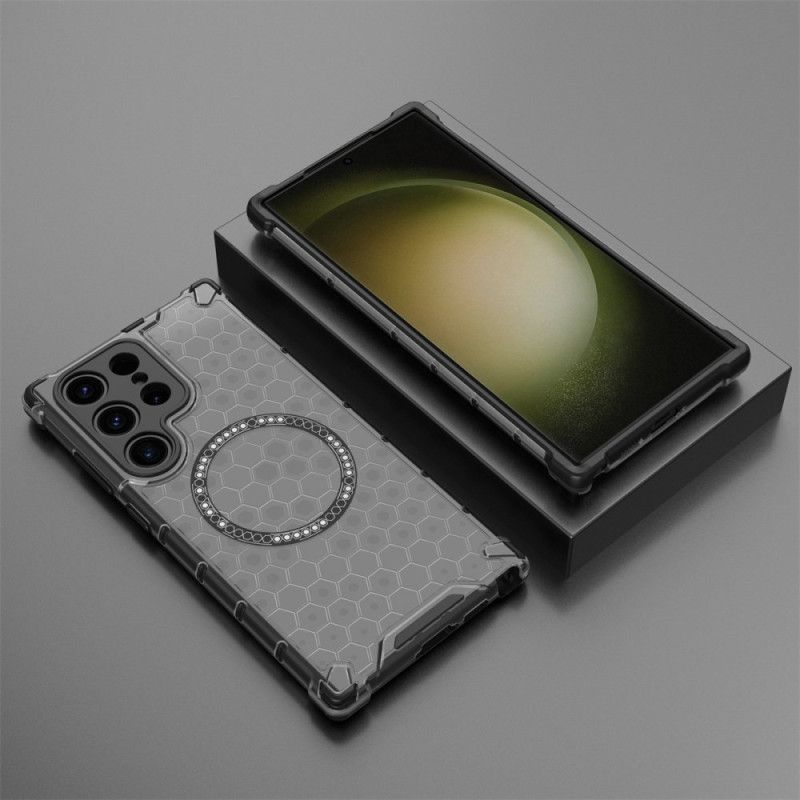 Cover Samsung Galaxy S25 Ultra 5g Magsafe Honeycomb Kompatibel