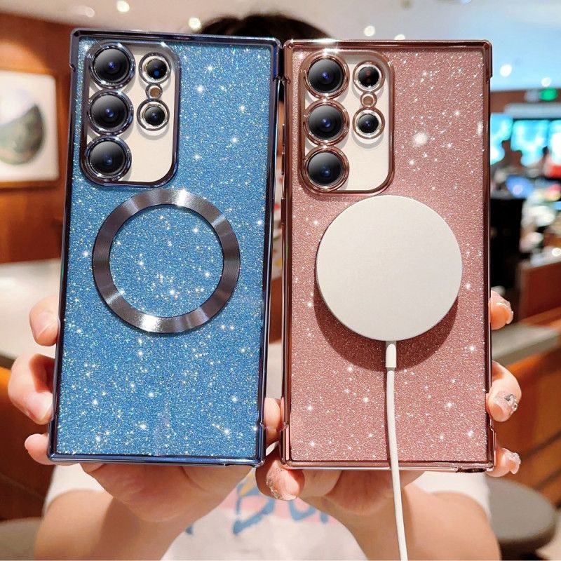 Cover Samsung Galaxy S25 Ultra 5g Magsafe-kompatibel Glitter