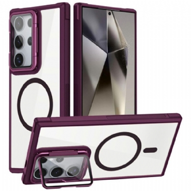 Cover Samsung Galaxy S25 Ultra 5g Magsafe-kompatibel Med Indbygget Stativ