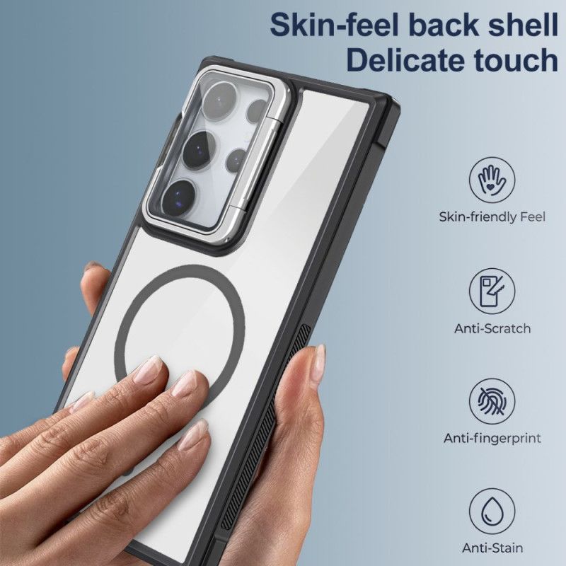 Cover Samsung Galaxy S25 Ultra 5g Magsafe-kompatibel Med Indbygget Stativ