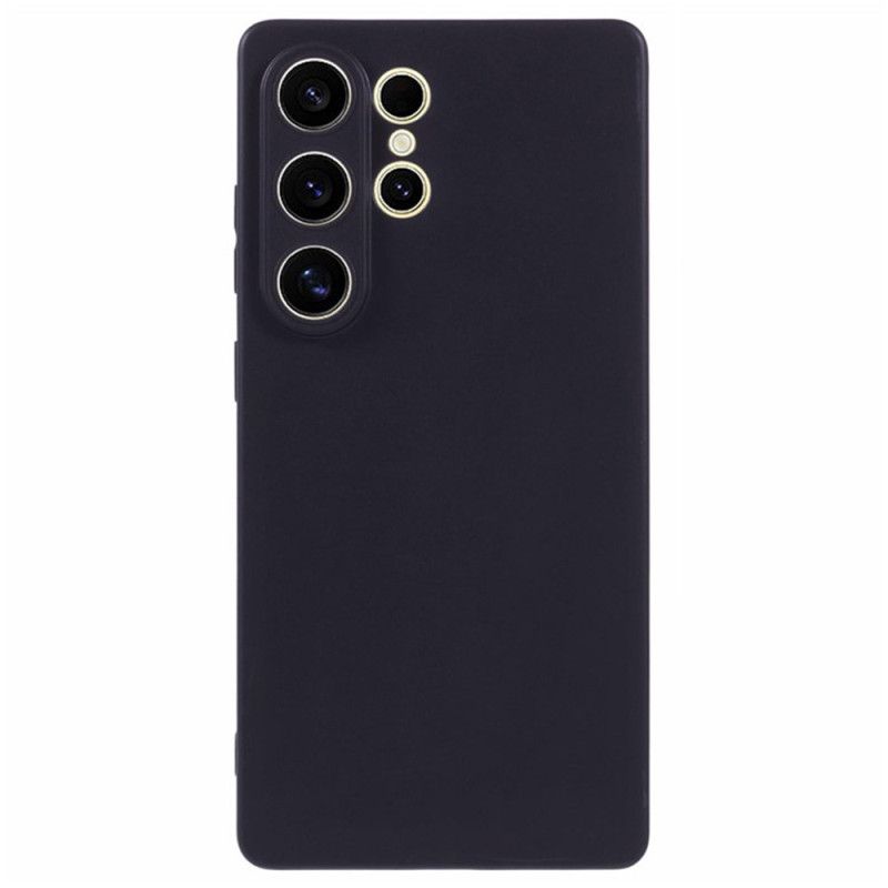 Cover Samsung Galaxy S25 Ultra 5g Mat Silikone Med Hærdet Glasskærmbeskytter