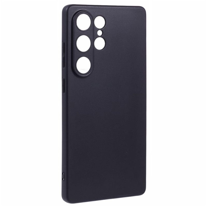 Cover Samsung Galaxy S25 Ultra 5g Mat Silikone Med Hærdet Glasskærmbeskytter