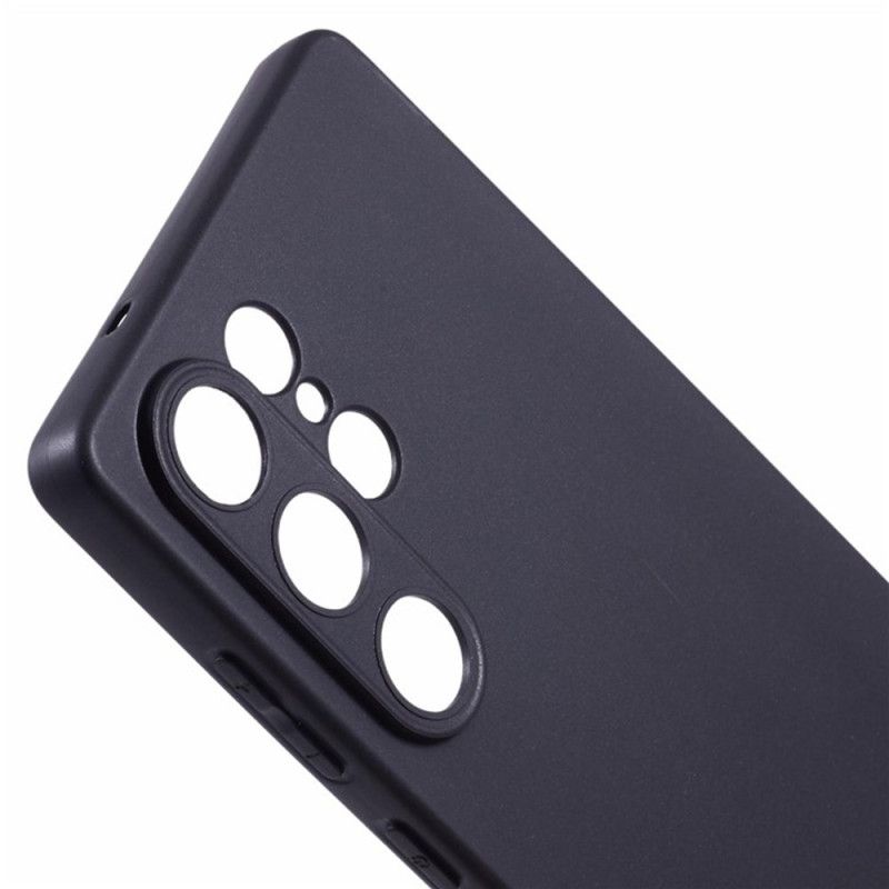 Cover Samsung Galaxy S25 Ultra 5g Mat Silikone Med Hærdet Glasskærmbeskytter