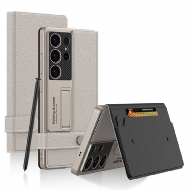 Cover Samsung Galaxy S25 Ultra 5g Med Gkk-kortholder Og -stativ