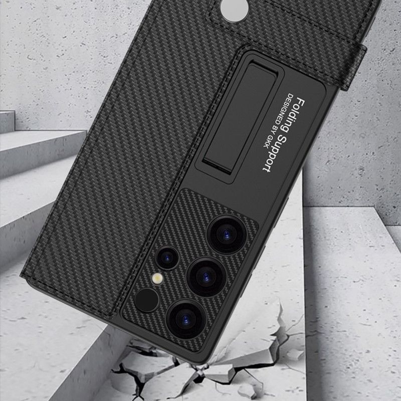Cover Samsung Galaxy S25 Ultra 5g Med Gkk-kortholder Og -stativ