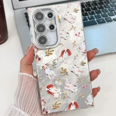 Cover Samsung Galaxy S25 Ultra 5g Mønster Med Linsebeskytter