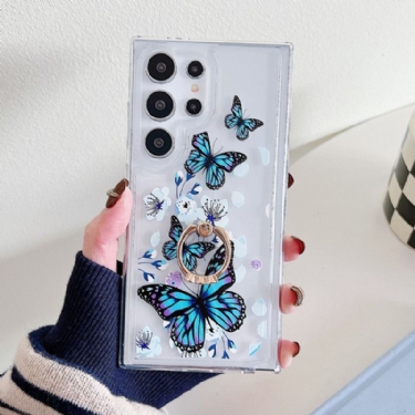 Cover Samsung Galaxy S25 Ultra 5g Mønstret Ringholder