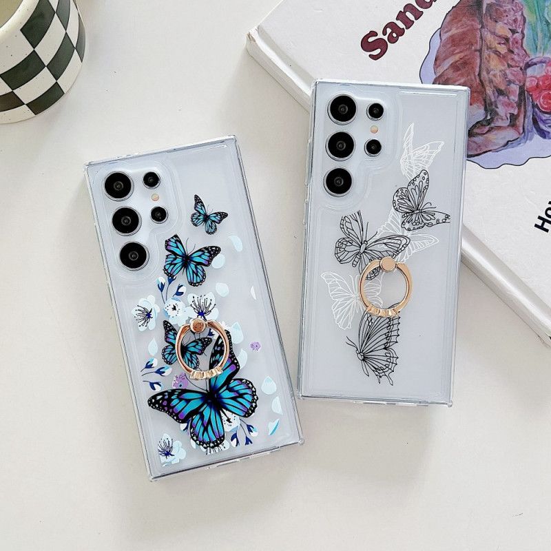 Cover Samsung Galaxy S25 Ultra 5g Mønstret Ringholder