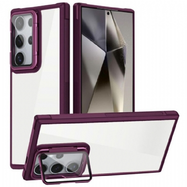 Cover Samsung Galaxy S25 Ultra 5g Robust Med Indbygget Stativ