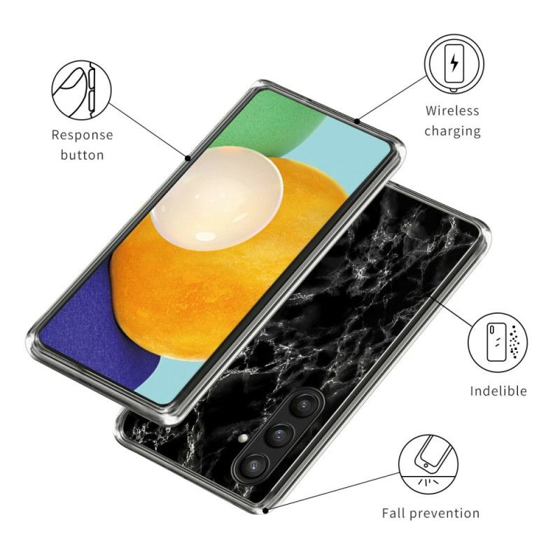 Cover Samsung Galaxy S25 Ultra 5g Sort Marmor