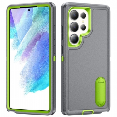 Cover Samsung Galaxy S25 Ultra 5g Telefon Etui 3-i-1-beskyttelse Med Stativ