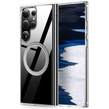 Cover Samsung Galaxy S25 Ultra 5g Telefon Etui Beskyttelsesetui Kompatibel Med Magsafe