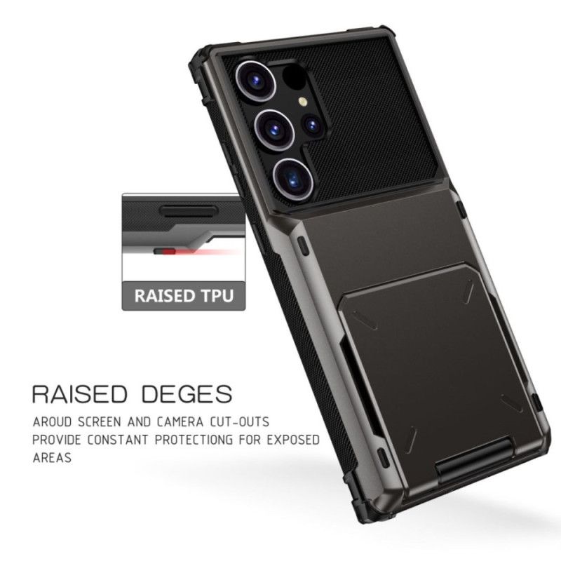 Cover Samsung Galaxy S25 Ultra 5g Telefon Etui Flip-kortholder