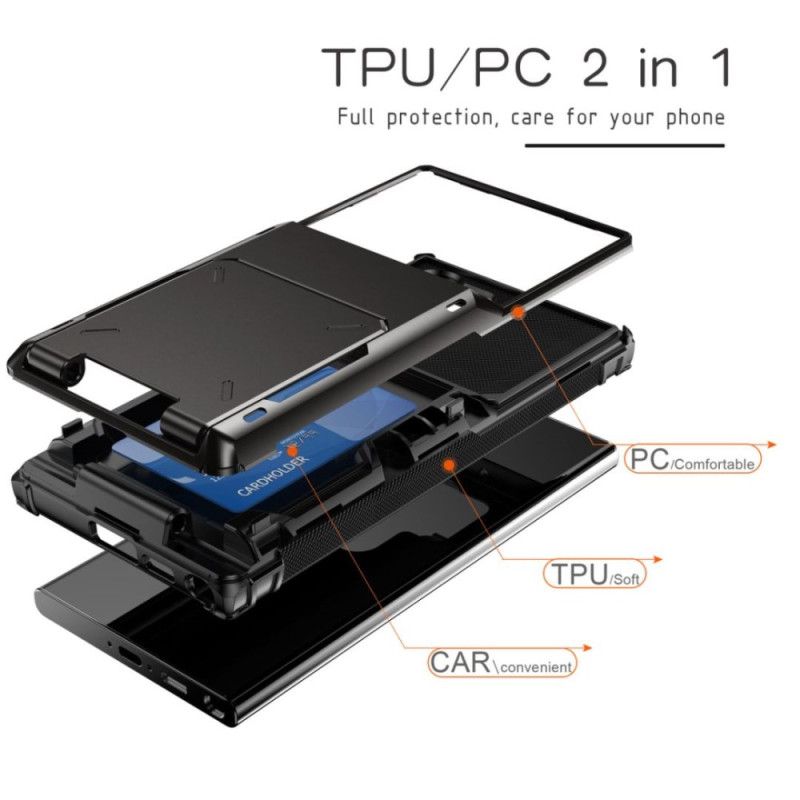 Cover Samsung Galaxy S25 Ultra 5g Telefon Etui Flip-kortholder