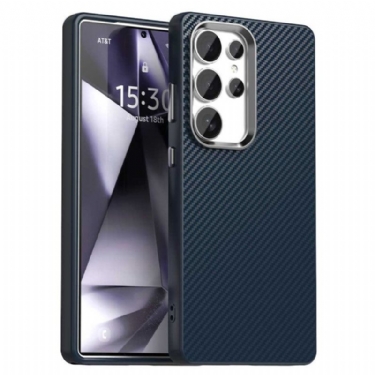 Cover Samsung Galaxy S25 Ultra 5g Telefon Etui Kulfibertekstur