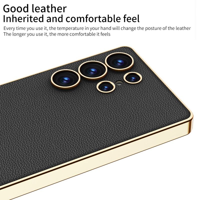 Cover Samsung Galaxy S25 Ultra 5g Telefon Etui Lædereffekt-serien