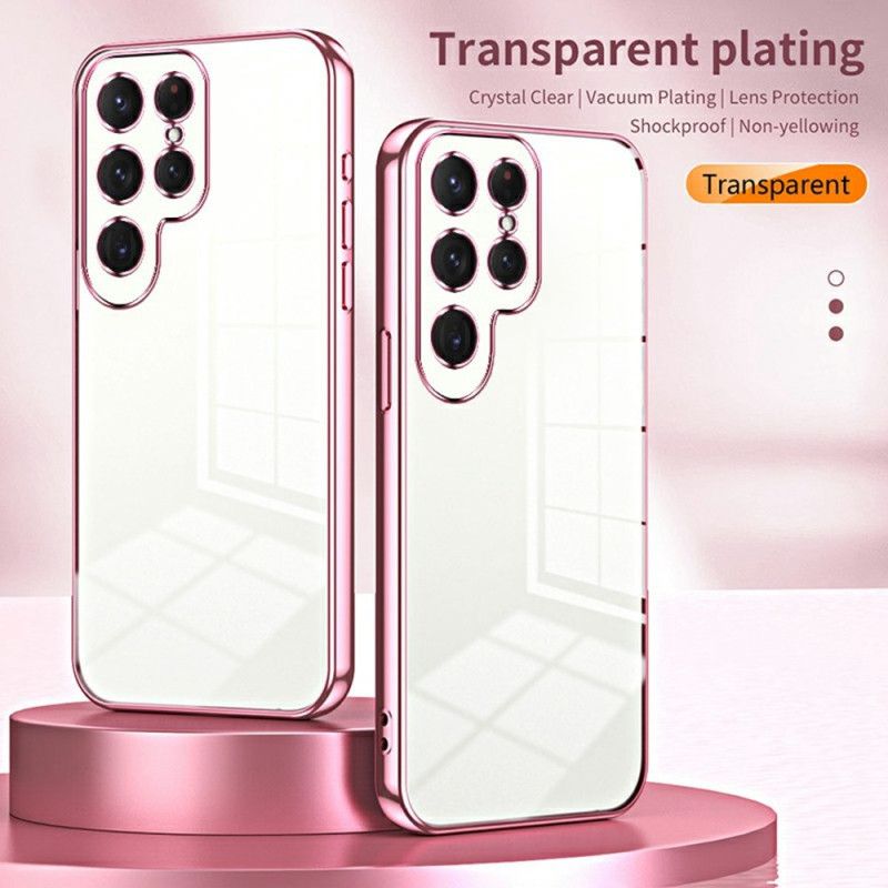 Cover Samsung Galaxy S25 Ultra 5g Telefon Etui Metallisk Kant