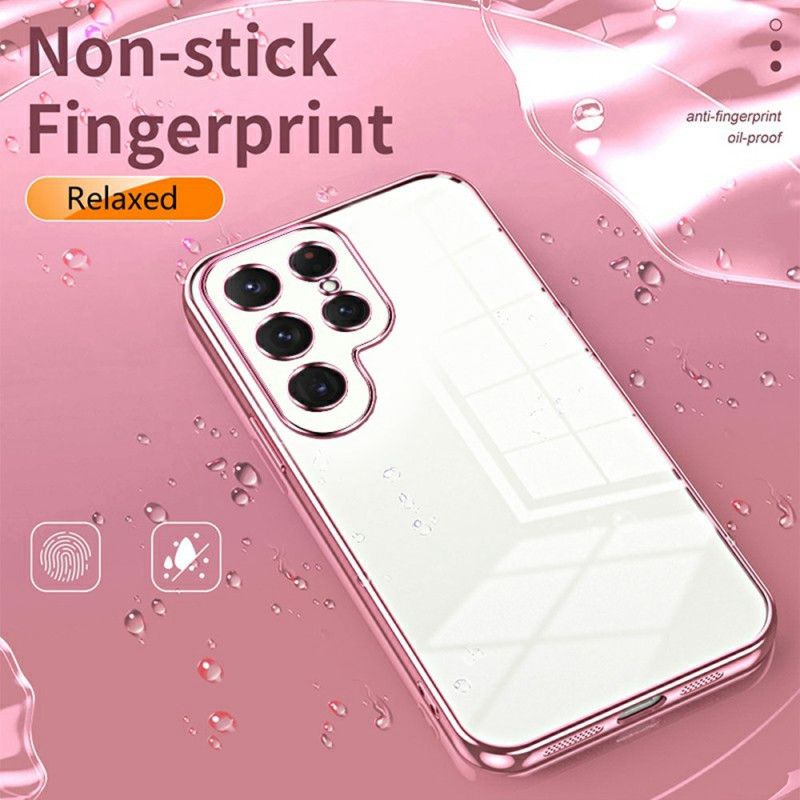 Cover Samsung Galaxy S25 Ultra 5g Telefon Etui Metallisk Kant
