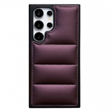 Cover Samsung Galaxy S25 Ultra 5g Telefon Etui Puffer Jacket-stil