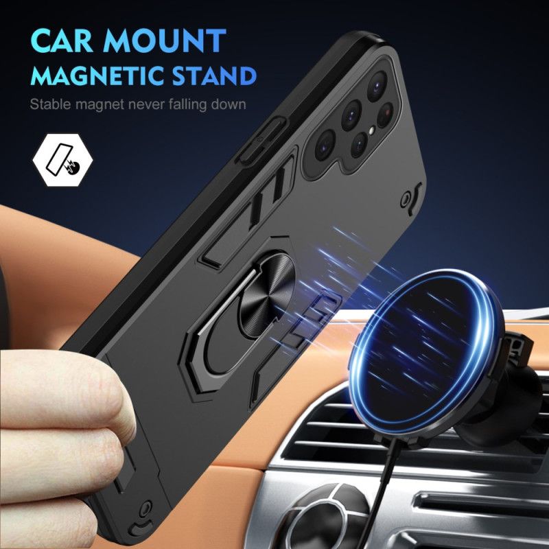 Cover Samsung Galaxy S25 Ultra 5g Telefon Etui Roterende Stativ