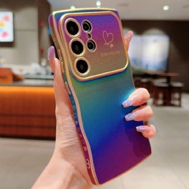 Cover Samsung Galaxy S25 Ultra 5g Telefon Etui Silkeagtig Graduering