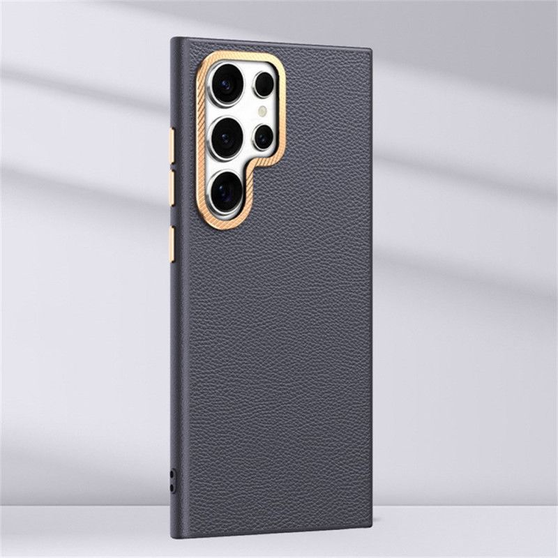 Cover Samsung Galaxy S25 Ultra 5g Telefon Etui Tekstureret Kunstlæder