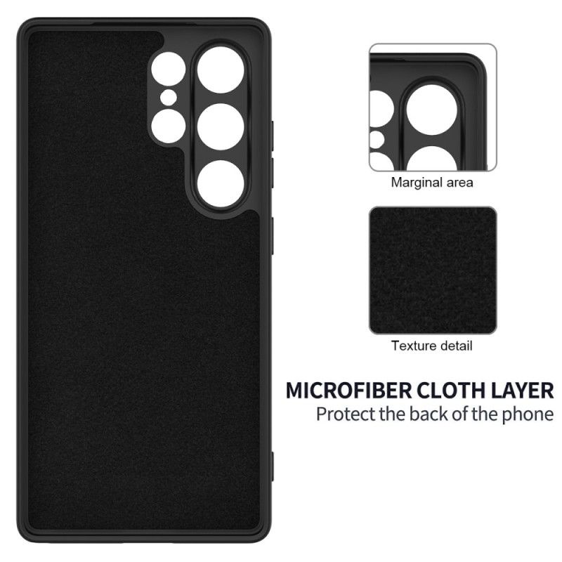 Cover Til Samsung Galaxy S25 Ultra 5g Flydende Silikone Rem