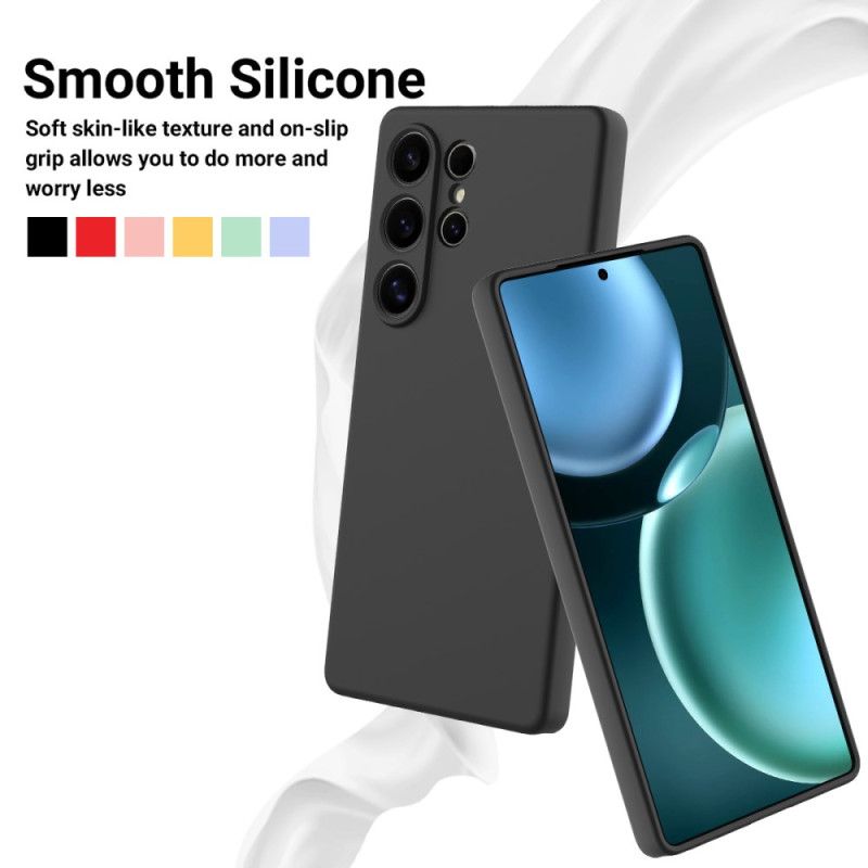 Cover Til Samsung Galaxy S25 Ultra 5g Flydende Silikone Rem