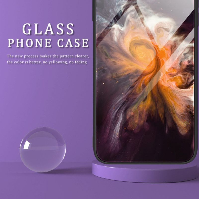 Cover Til Samsung Galaxy S25 Ultra 5g Hærdet Glas Marmor