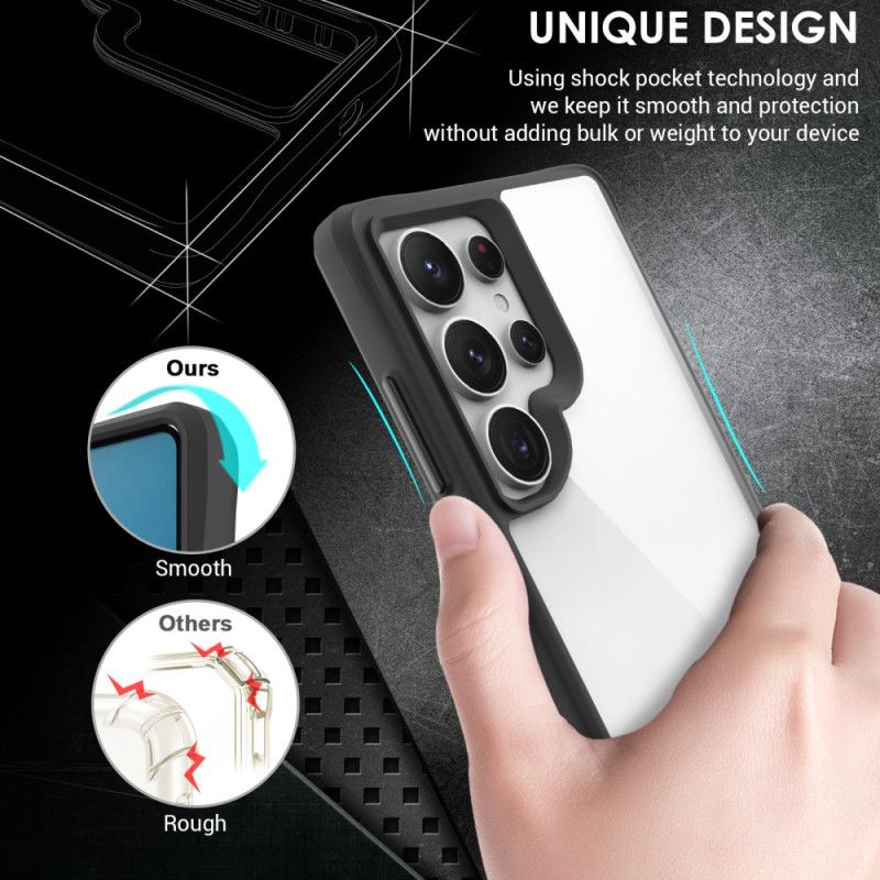 Cover Til Samsung Galaxy S25 Ultra 5g Klassisk Hybrid