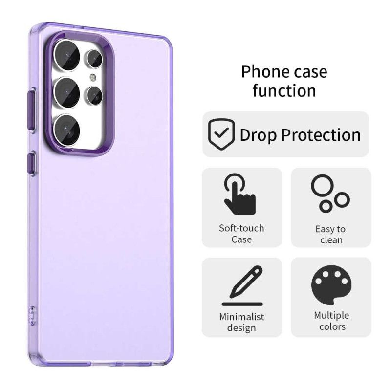 Cover Til Samsung Galaxy S25 Ultra 5g Mat Design