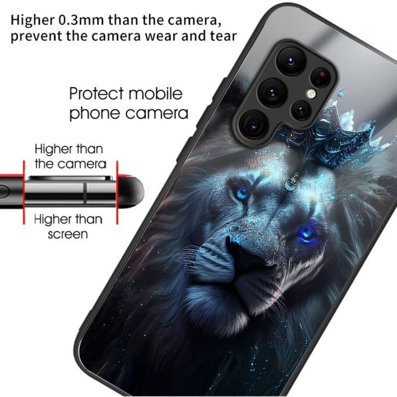 Cover Til Samsung Galaxy S25 Ultra 5g Med Kronet Løve-design