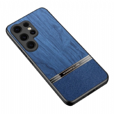 Cover Til Samsung Galaxy S25 Ultra 5g Trætekstur