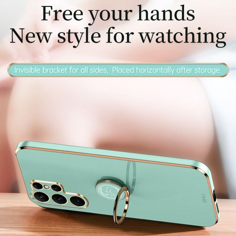 Cover Til Samsung Galaxy S25 Ultra 5g Xinli-ringstativ