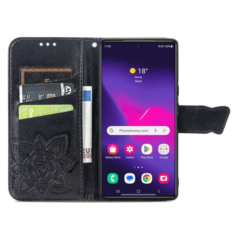 Flip Cover Samsung Galaxy S25 Ultra 5g Barok Sommerfugl