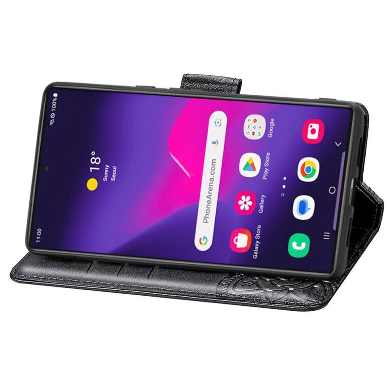 Flip Cover Samsung Galaxy S25 Ultra 5g Barok Sommerfugl