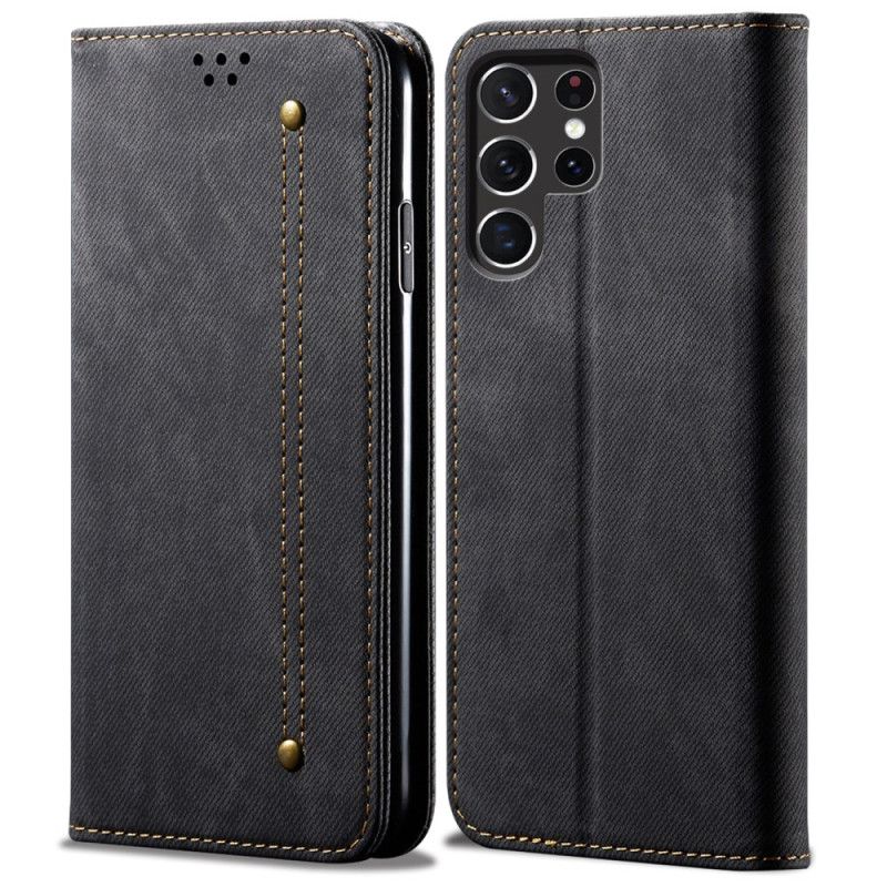 Flip Cover Samsung Galaxy S25 Ultra 5g Denimstof