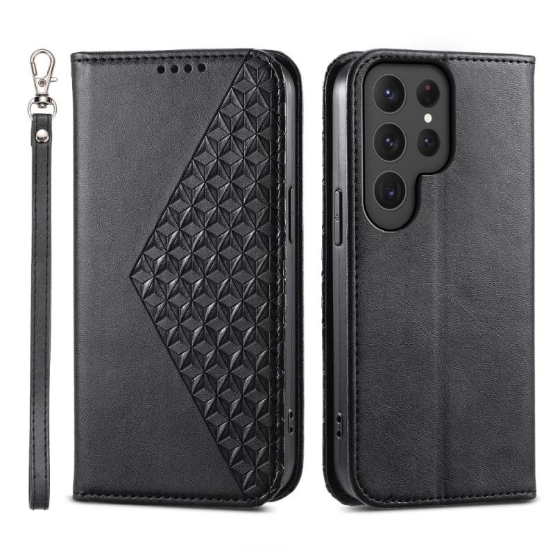 Flip Cover Samsung Galaxy S25 Ultra 5g Diamantprint