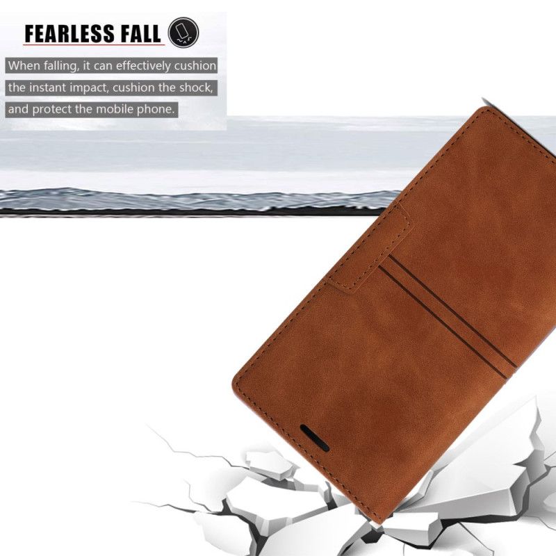 Flip Cover Samsung Galaxy S25 Ultra 5g Dobbelte Linjer
