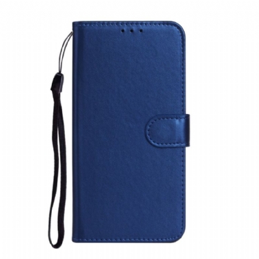 Flip Cover Samsung Galaxy S25 Ultra 5g Ensfarvet Kunstlæder