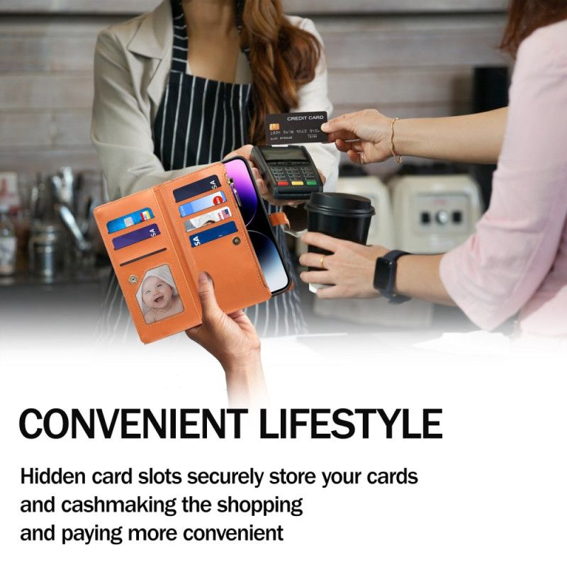 Flip Cover Samsung Galaxy S25 Ultra 5g Galaxy-serien Eseble