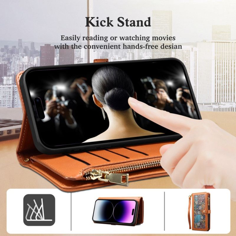 Flip Cover Samsung Galaxy S25 Ultra 5g Galaxy-serien Eseble