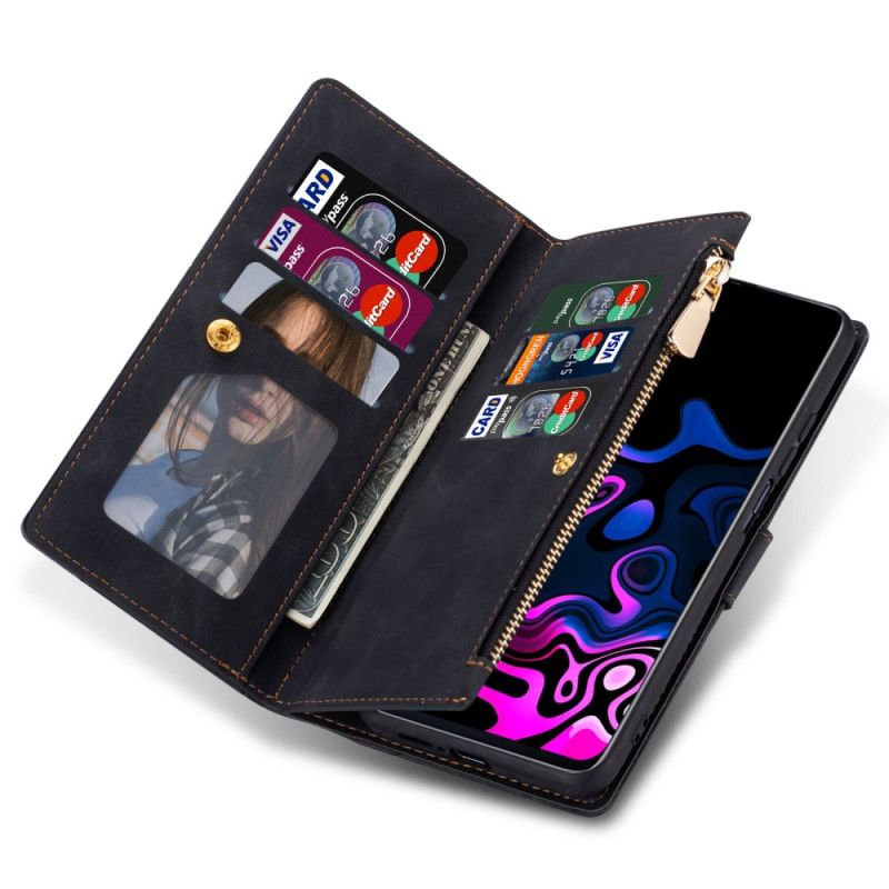 Flip Cover Samsung Galaxy S25 Ultra 5g Geometrisk Ruskindseffekt