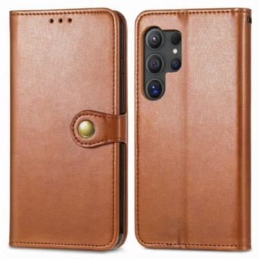 Flip Cover Samsung Galaxy S25 Ultra 5g Guldlås