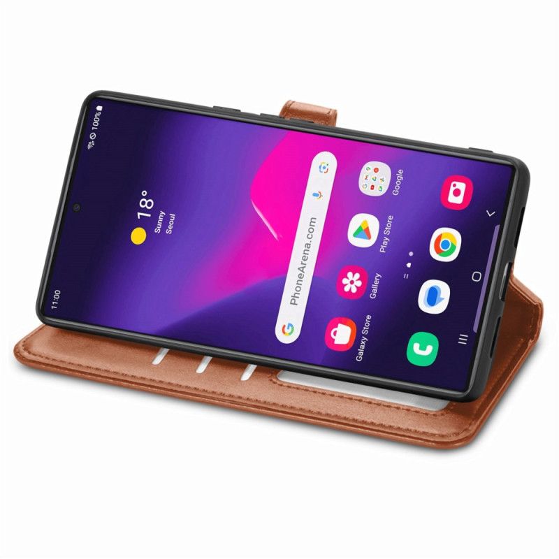 Flip Cover Samsung Galaxy S25 Ultra 5g Guldlås